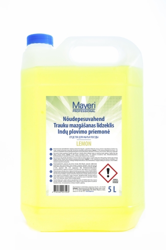MAYERI Nõudepesuvahend Lemon käsitsi pesuks sidrunilõhna 5l