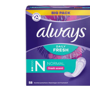 Always pesukaitsmed Normal Deo 58tk