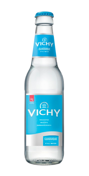 Mineraalvesi Vichy Classique Still 0,33l, klaaspudel