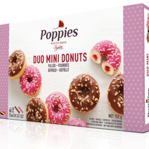 Mini sõõrikud Duo, POPPIES, külmutatud, 152 g