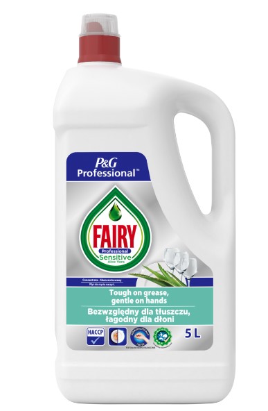 Nõudepesuvahend FAIRY Sensitive, 5l
