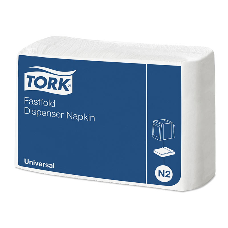 Salvrätikud Tork Universal N2 1-kihiline, 300 lehte, 30 x 25 cm, valge