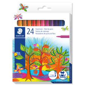Viltpliiatsid Staedtler Noris Club, 24tk.