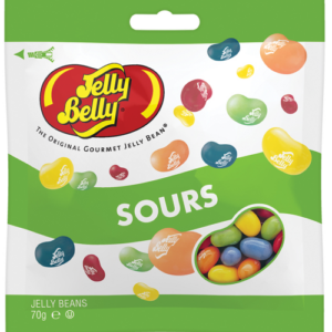 JELLY BELLY Närimiskompvekid, hapud, Sours, 70 g