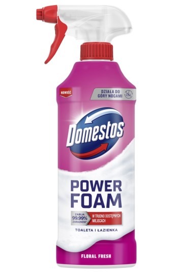 Puhastusvaht DOMESTOS Trigger Floral, WC ja vannitubadele, 435ml