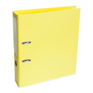 Registraator ELLER A4, 75mm metallist allserv, kollane