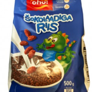 Hommikusöögihelbed, OHO! šokolaadiga riis, 500g
