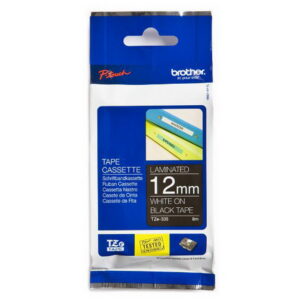 Markeerimislint Brother TZE-335, 12mm valge/mustal