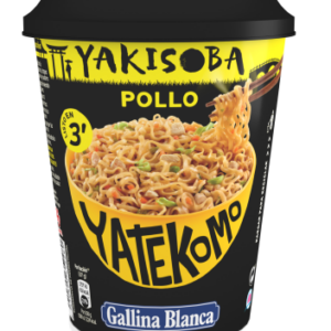 Kiirnuudlid YATEKOMO Yakisoba kanaga, 93g