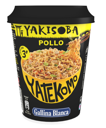 Kiirnuudlid YATEKOMO Yakisoba kanaga, 93g