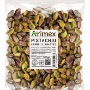 Pistaatsiapähklid ARIMEX röstitud, kooritud 500g