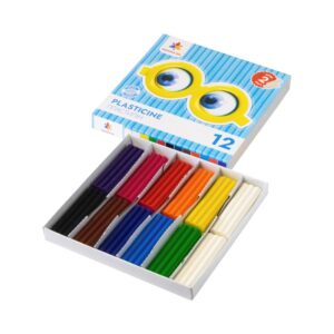 Plastiliinid GAMMA, 12g x 12 tk assortii