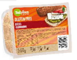 Rullid BALVITEN GLUTEENIVABAD, seemnetega, 2x50 g