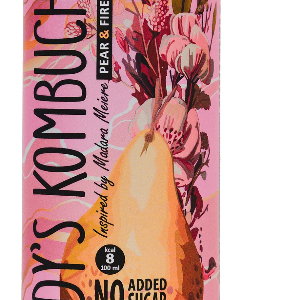 Karastusjook RUDY'S, Kombucha, Pear & Fireweed, 330ml, purk