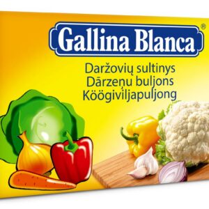 Puljong GALLINA BLANCA köögivilja,  8*10g