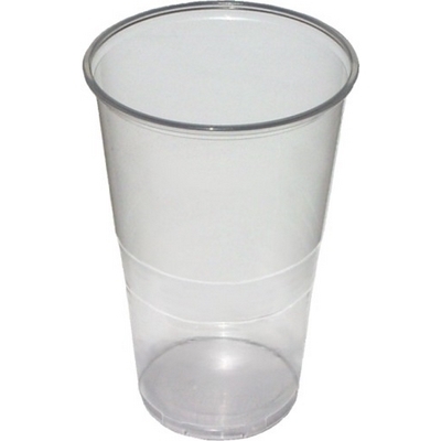 Joogitops plastist PET 500ml – transparent 12tk/pk