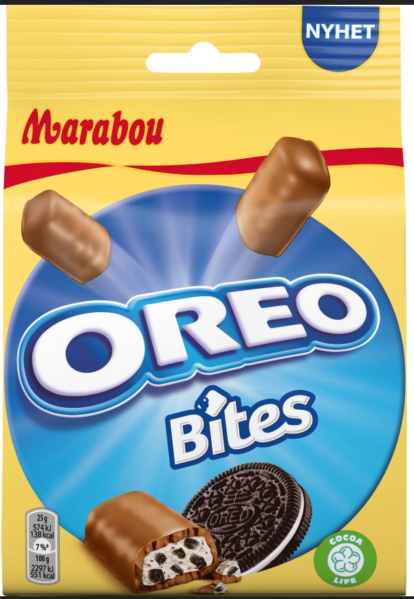 Kommid, MARABOU Oreo Bites, 140g