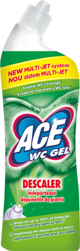 WC-poti geel ACE, Descaler-il, 700 ml