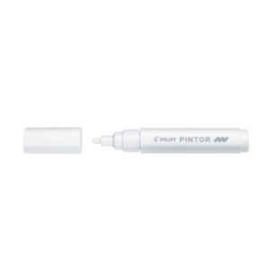 Marker permanentne Pilot Pintor, 1.4mm koonus, valge - Image 1