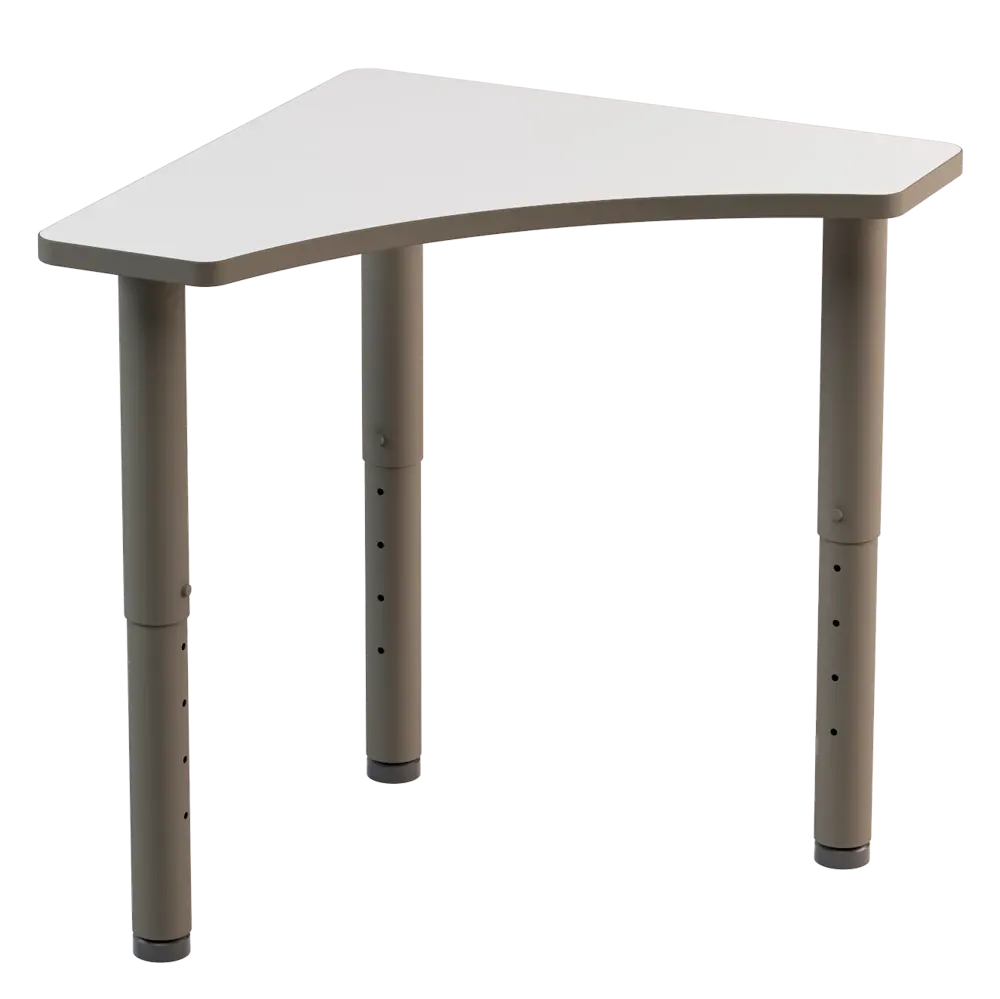 Laud SPICA, reguleeritav, 70x70 cm (T2-T6) valge