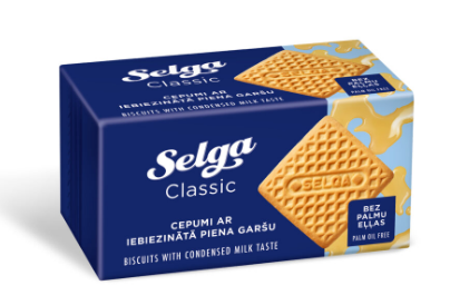 Küpsised SELGA Kondenspiimamaitselised 180g