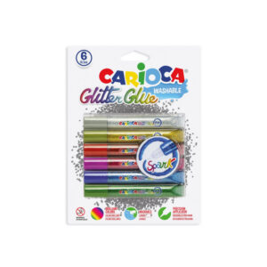 Dekoratiivliimid CARIOCA 10.5ml, 6 värvi