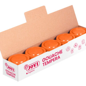 Guaššvärv JOVI Scholar, 5tk, oranž, 35ml
