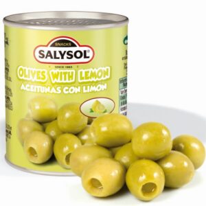 Rohelised oliivid SALYSOL sidruniga, 120g/50g