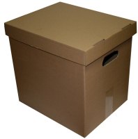 Arhiivikast kaanega SMLT 351 x 344 x 287 mm, pruun 3Re