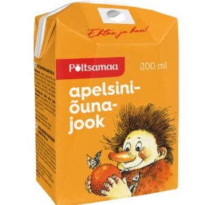 Apelsini-õunajook PÕLTSAMAA, 200ml