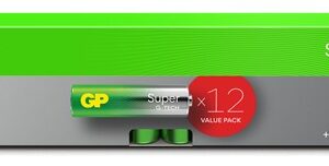 Patarei GP SUPER LR03 (AAA) B12, 12 tk.