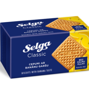SELGA Banaanimaitselised küpsised 180g