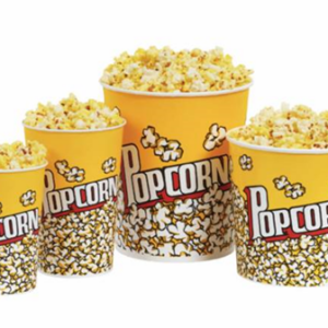 Tops popkorni serveerimiseks Garcia de Pou, 720 ml, H 17,7cm, 50tk