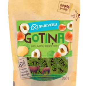 Piimakompvek SKRĪVERU GOTIŅA sarapuupähklitega 250g