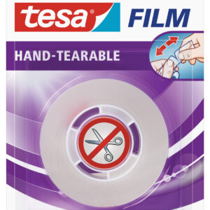 Teip Tesa, 25m x 19mm, käsitsi rebitav, läbipaistev - Pilt 1