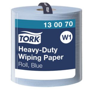 Tööstuslik rullpaber Tork W1, 2kih., sinine, 37cmx340m 130070