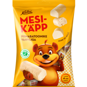 Piimabatoonikesed KALEV Mesikäpp, vahvliga, 150g