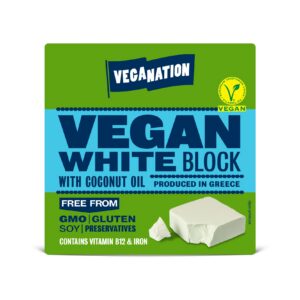 Taimne valmistis salatisse kookosõliga VEGANATION White, vitamiini ja rauaga, 150 g