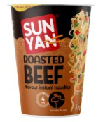 Kiirnuudlid SUN YAN veiseliha maitsega, tops 8x65g