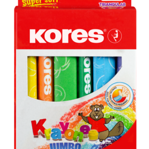Rasvakriidid Kores Jumbo Krayones , 12 värvi