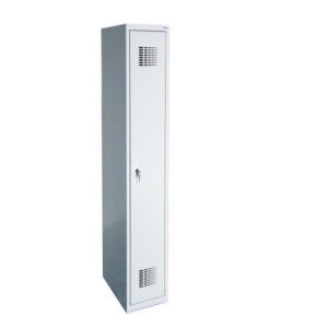 Kapp metallist 1 uksega, suurusega 300x500x1800 mm, hall - Image 1