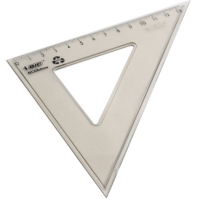 Joonlaud kolmnurk BIC 45', 21cm