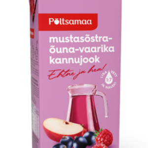 Kannujook PÕLTSAMAA  mustasõstra-õuna-vaarika 1L