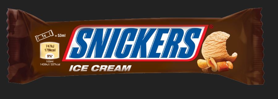 Jäätise batoon SNICKERS  48 g