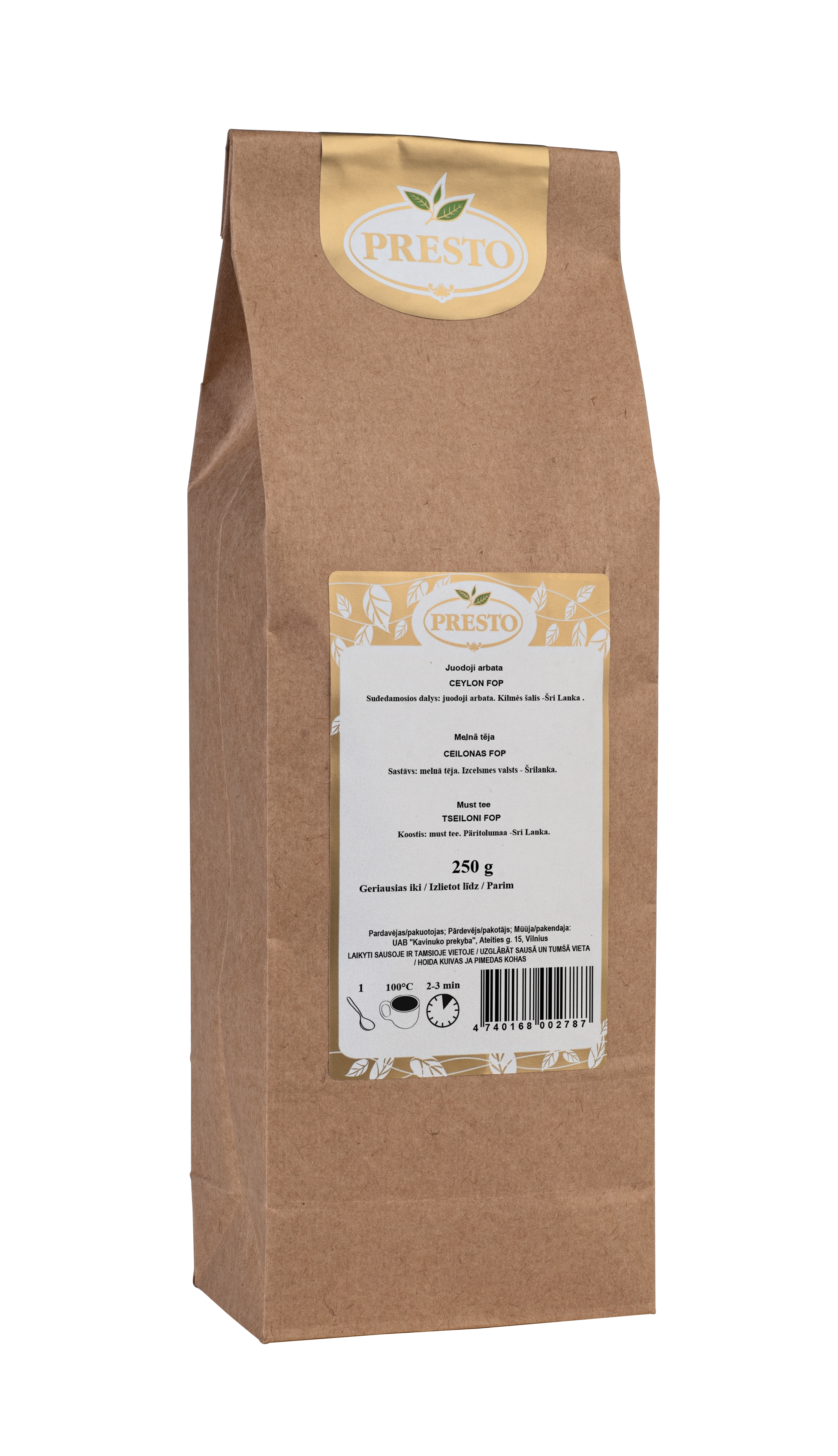 Must tee CEYLON Fop 250g