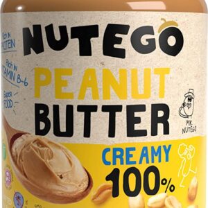 Maapähklikreem NUTEGO, kreemjas 1kg