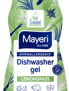 Nõudepesugeel masinpesuks MAYERI All-Care All in One, Lemongrass hüpoallergeenne, 600ml