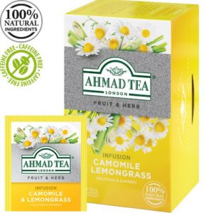 Tee Ahmad kummel & sidrunhein, 20pk x 1.5 g fooliumis