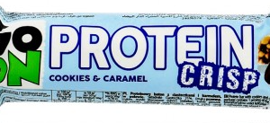 Protein Crisp küpsise-karamelli proteiinibatoon GO ON 50g