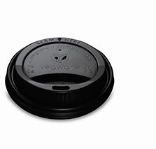 Kohvitopsi kaas VEGWARE, 89mm , 300-600ml, must, CPLA, 50tk
